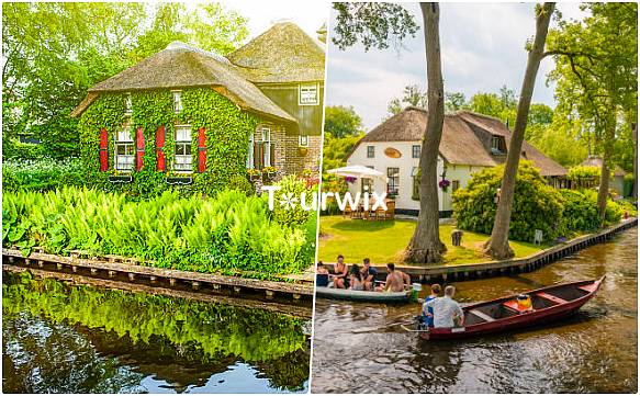 Страна сказок в Нидерландах: деревня Гитхорн!