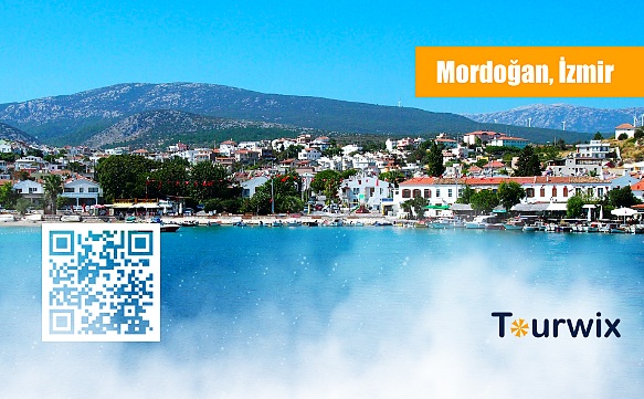 Mordoğan, İzmir`in Karaburun ilçesinde bulunan ve 70 çeşit mor çiçeğiyle ünlü turistik bir belde olarak bilinmektedir