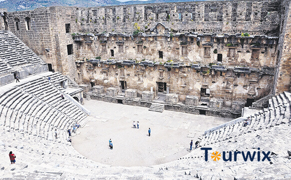 Where is the Aspendos Theater and how to get there?