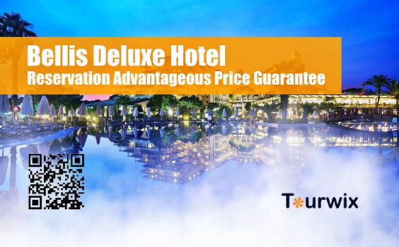 Bellis Deluxe Otel rezervasyonu Touriwix`ten Avantajlı Fiyat Garantisi