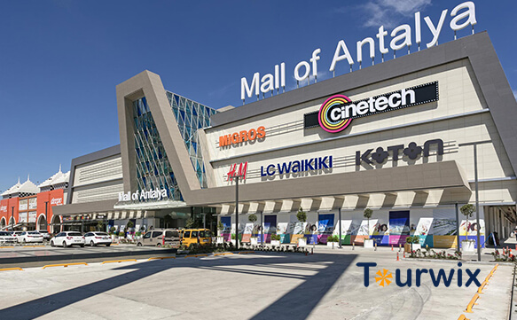 Wo ist Mall of Antalya? Wie komme ich zu Mall of Antalya?