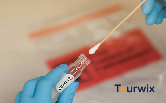 How long does the PCR test result take and where do you query the result?