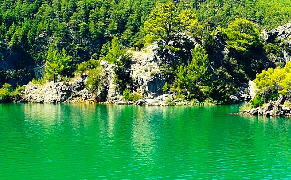 Ausflug Green Canyon in der Türkei