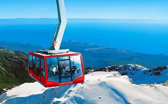 Seilbahn zur Spitze des Tahtali-Berges (Gruppentour)