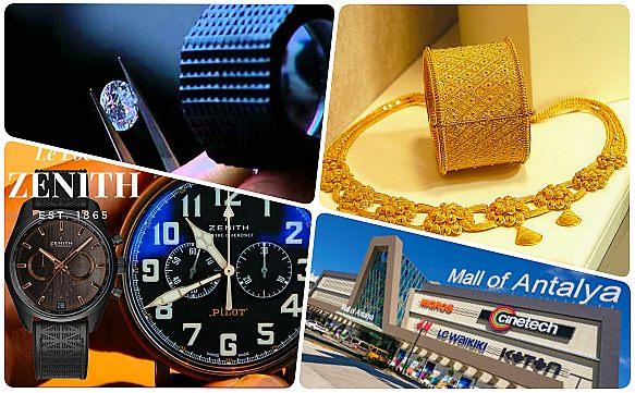 Antalya: Gold, Diamant, Brand Watch Shop+Mall (Kostenloser Transfer)