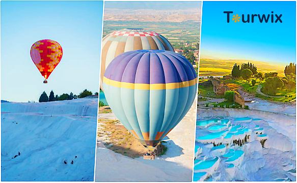 Pamukkale und Ballon (Gruppentour)